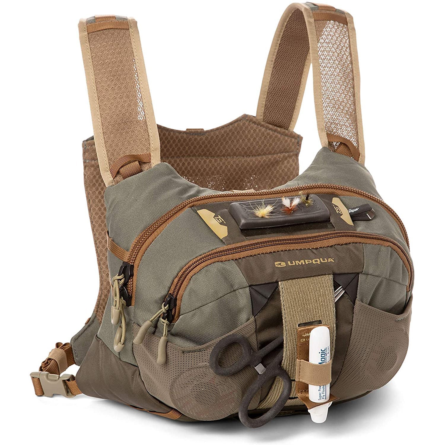 Umpqua Overlook 500 ZS2 Chest Pack Kit (Incl. backpack) - Sportinglife Turangi 